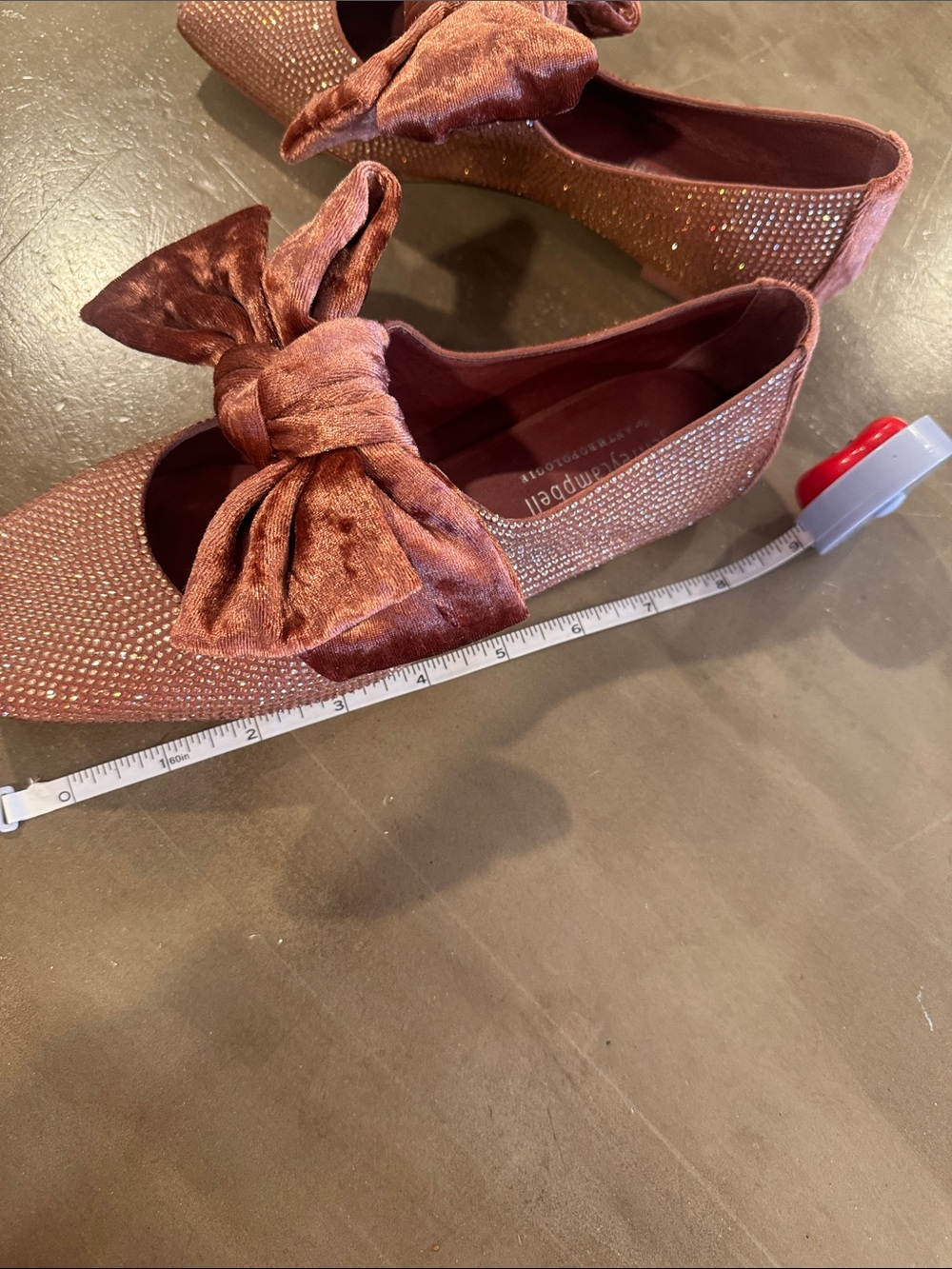 Sparkly Bow Flats - Picture 10 of 11